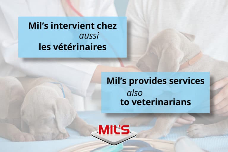 Mil’s also provides services to veterinarians 